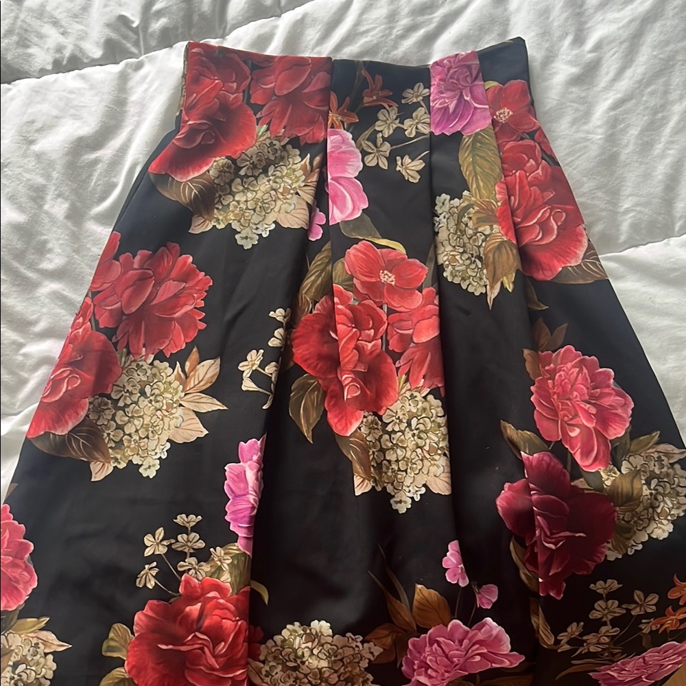 Midi Floral Zara Skirt